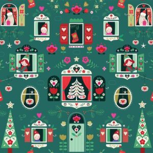 NORDIC NOEL 2322 - COTON - 110 CM